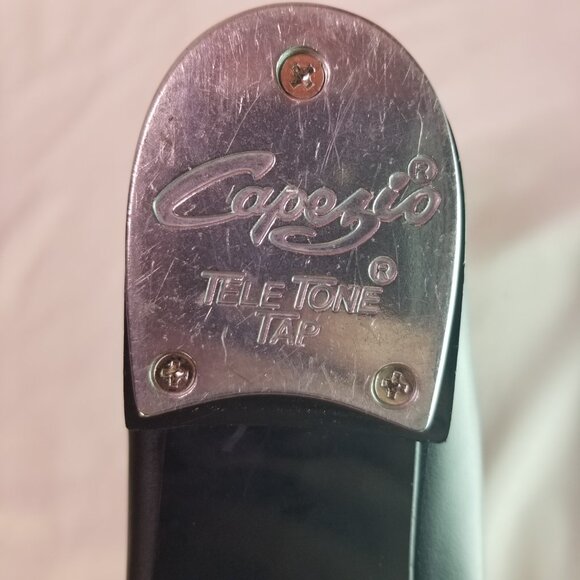 Kid's Boy's Black Capezio Tie Tap Shoes Size 2.5M - Picture 5 of 7